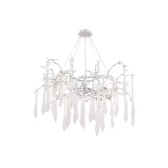 Люстра Crystal Lux REINA SP8 D1000 SILVER PATINA, фото 